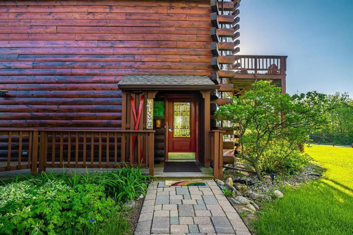 Point Au Roche Lodge プラッツバーグ エクステリア 写真